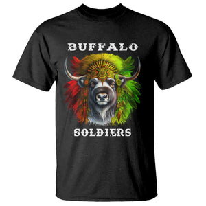 Buffalo Soldiers T Shirt African American Heros Black History