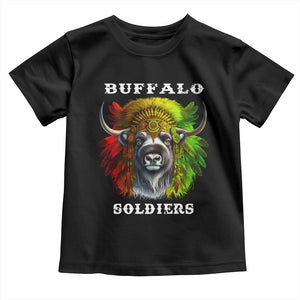 Buffalo Soldiers Toddler T Shirt African American Heros Black History