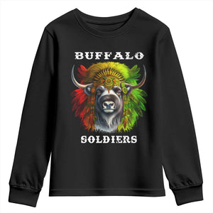 Buffalo Soldiers Youth Sweatshirt African American Heros Black History