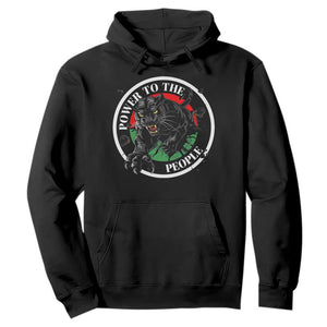Power To The People Black Panther Party Hoodie Proud Black History Month