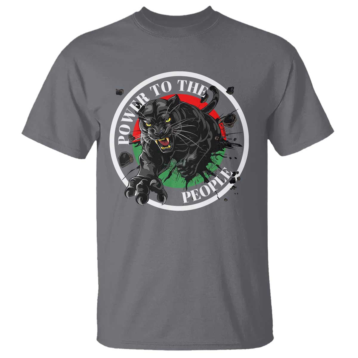 Power To The People Black Panther Party T Shirt Proud Black History Month