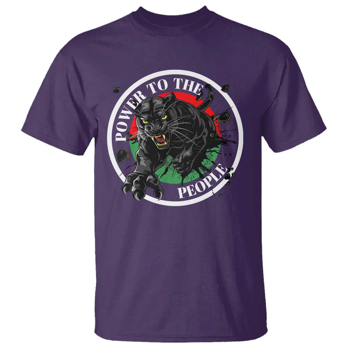 Power To The People Black Panther Party T Shirt Proud Black History Month
