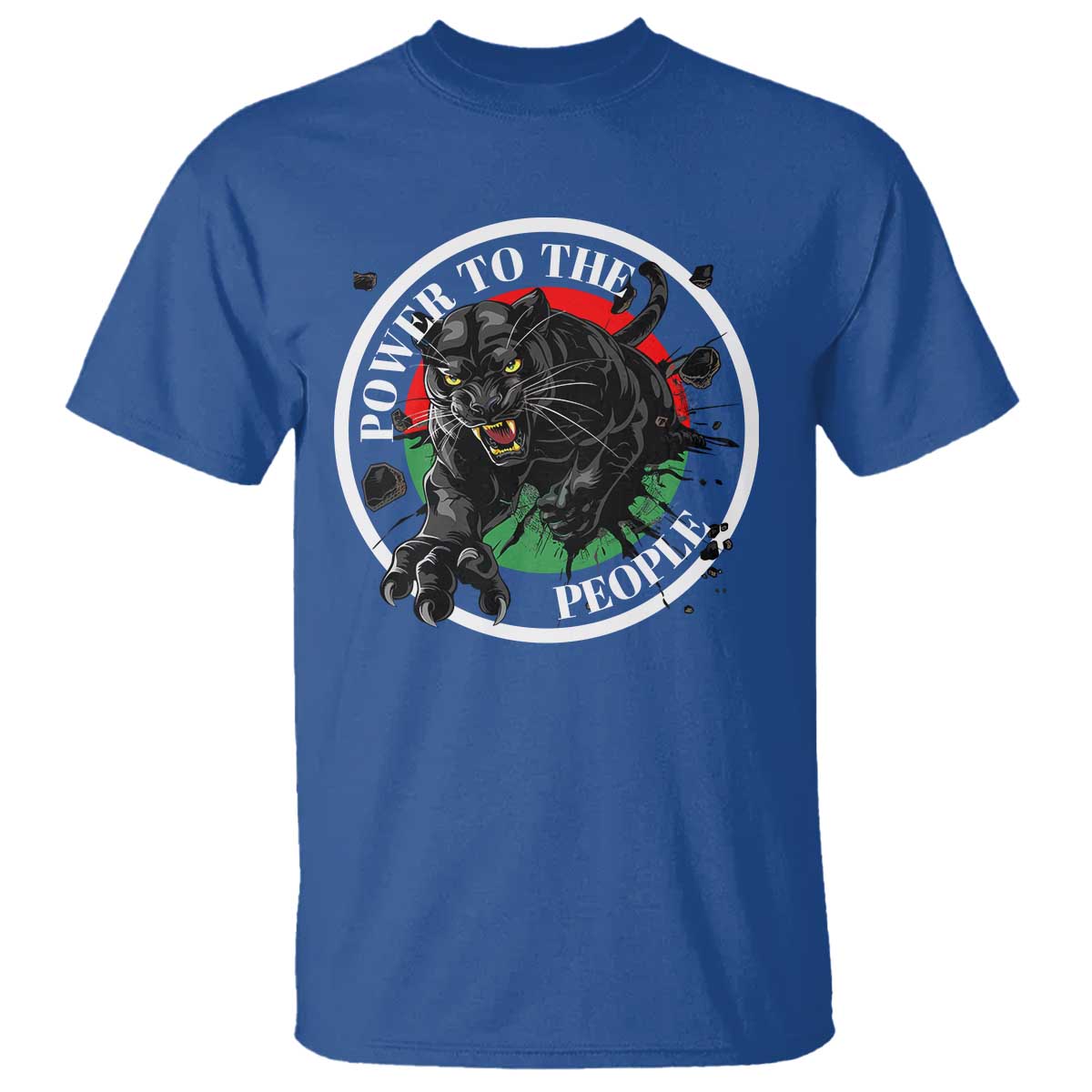 Power To The People Black Panther Party T Shirt Proud Black History Month