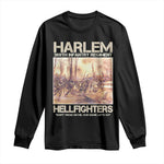 Harlem Hellfighters Long Sleeve Shirt 369th Infantry Regiment Don't Tread On Me God Damn Let's Go Black History Month