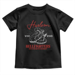 Harlem Hellfighters Toddler T Shirt 369th Infantry Regiment Snake Black History Month