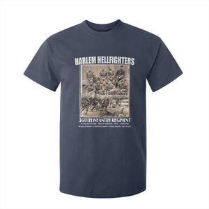 Never Forget Harlem Hellfighters T Shirt For Kid 369TH Infantry Regiment Black God Damn Let's Go