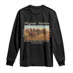 Buffalo Soldiers Black Cavalry 1866 Long Sleeve Shirt African American Military History Black History Gift