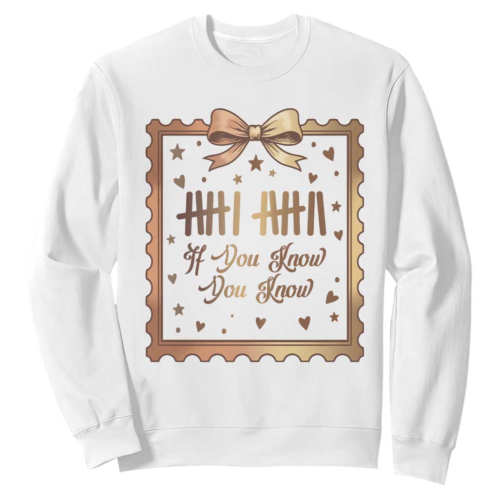 If You Know You Know Six Seven Meme Sweatshirt African American Gift