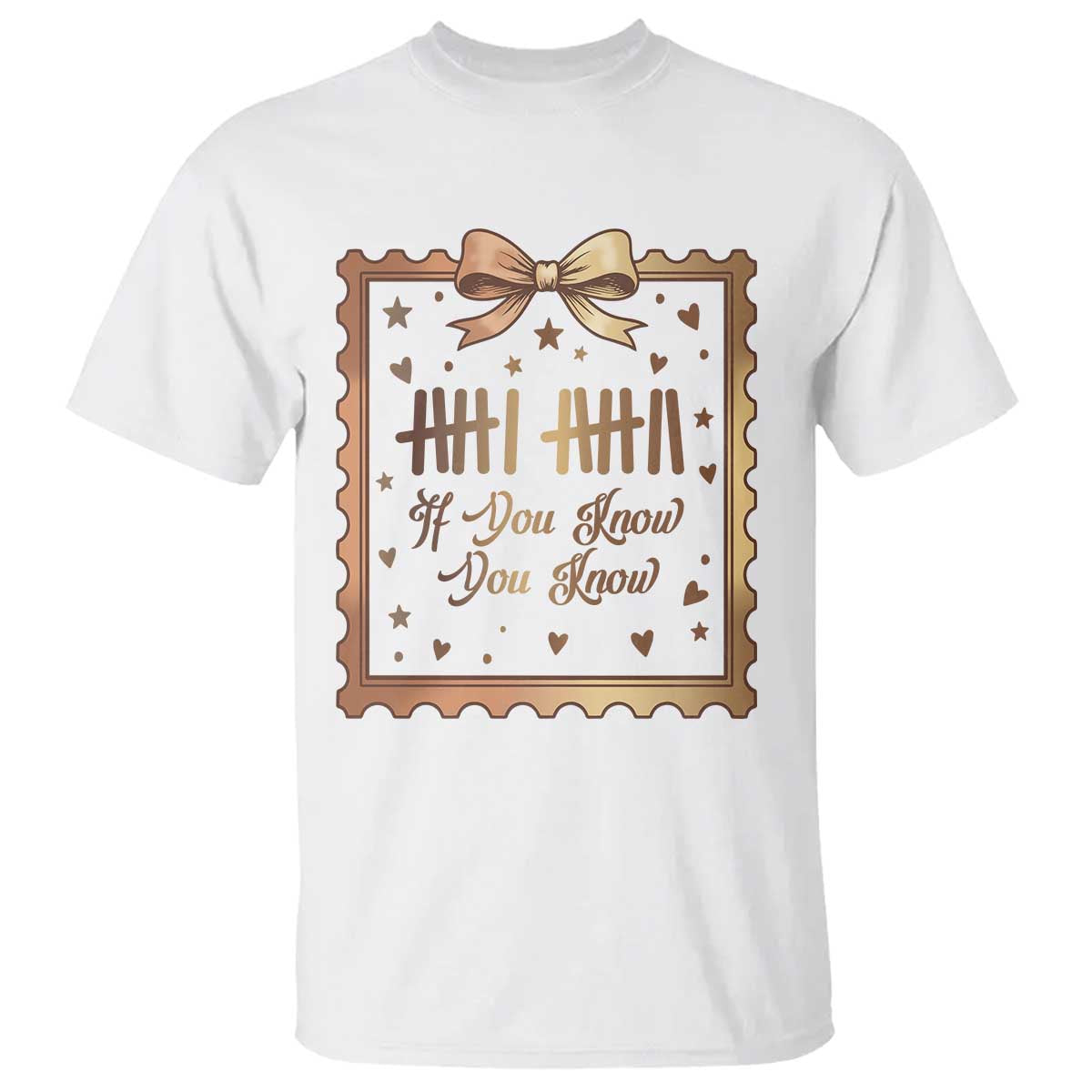 If You Know You Know Six Seven Meme T Shirt African American Gift