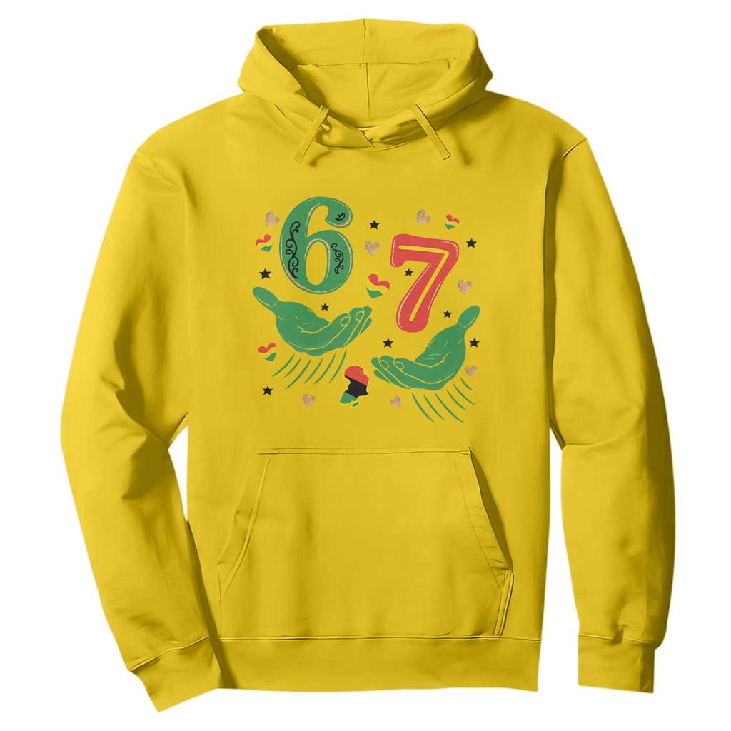 67 Meme Black History Month Hoodie African American Gift