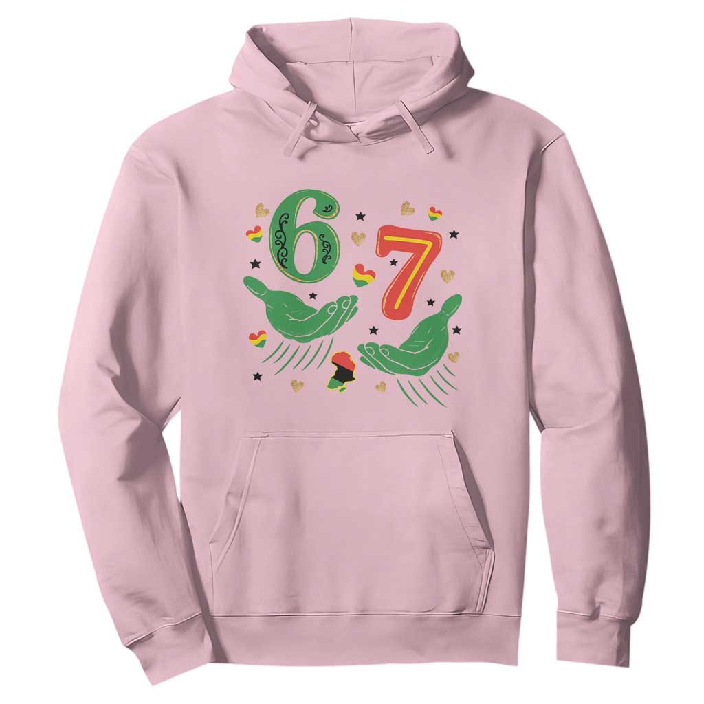 67 Meme Black History Month Hoodie African American Gift