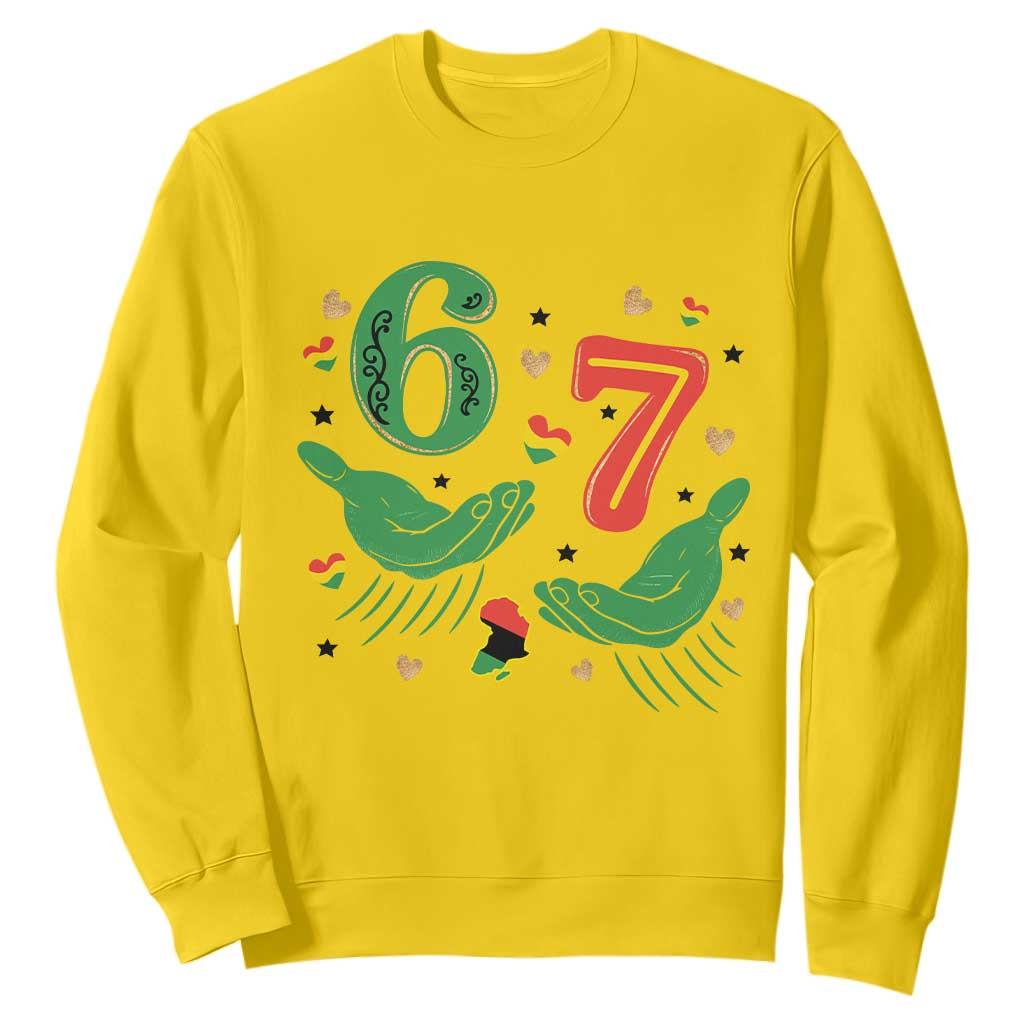 67 Meme Black History Month Sweatshirt African American Gift