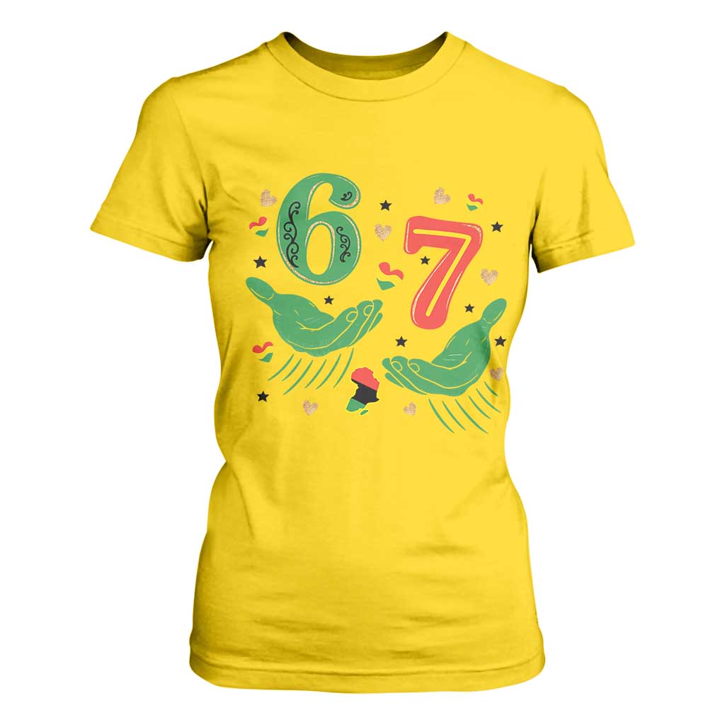 67 Meme Black History Month T Shirt For Women African American Gift
