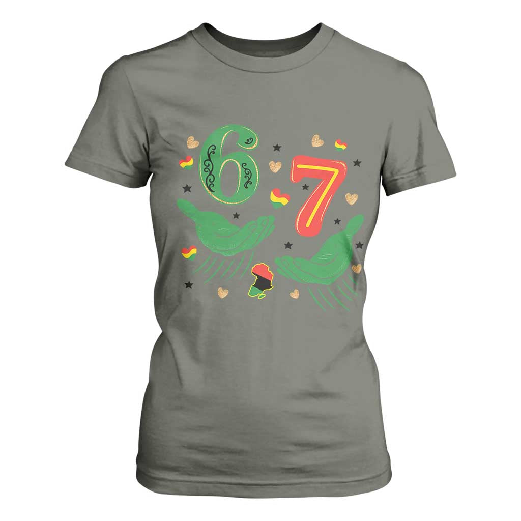 67 Meme Black History Month T Shirt For Women African American Gift