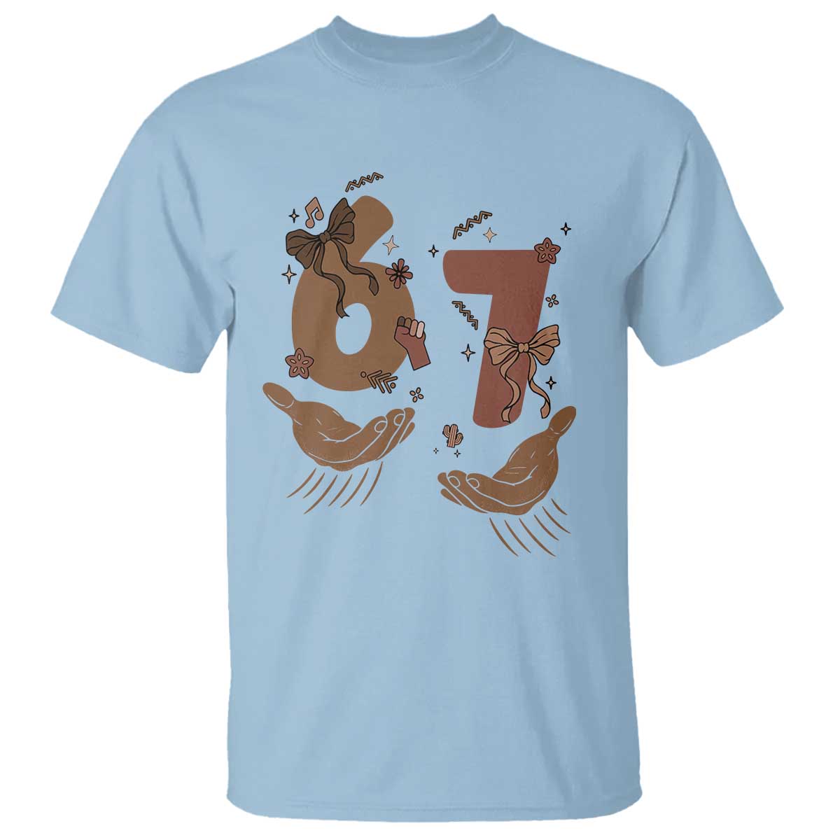 Funny Six Seven Meme T Shirt Black History Women Gift