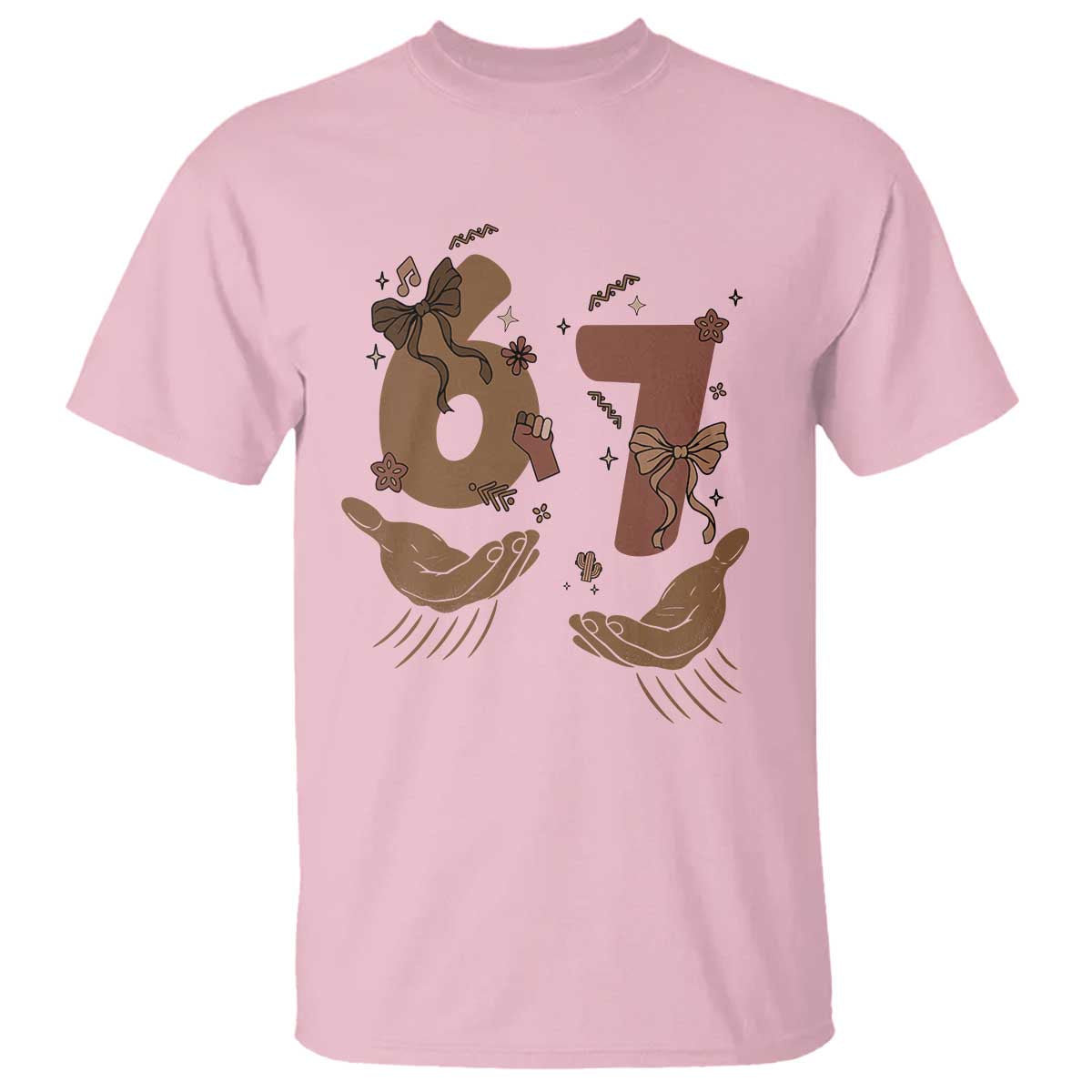 Funny Six Seven Meme T Shirt Black History Women Gift