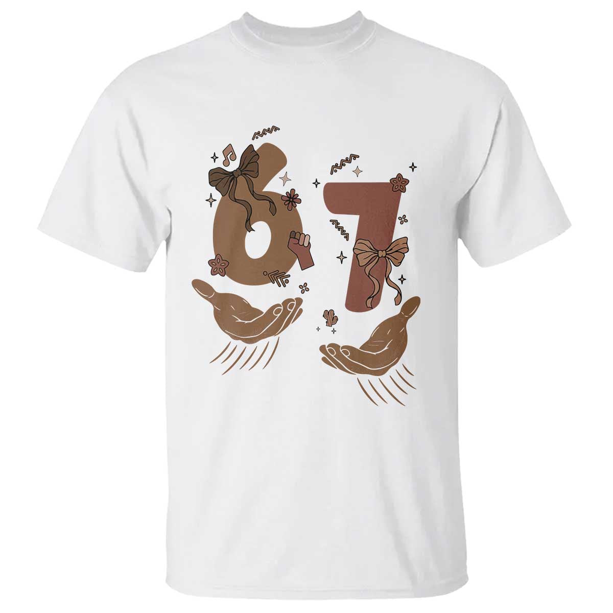 Funny Six Seven Meme T Shirt Black History Women Gift