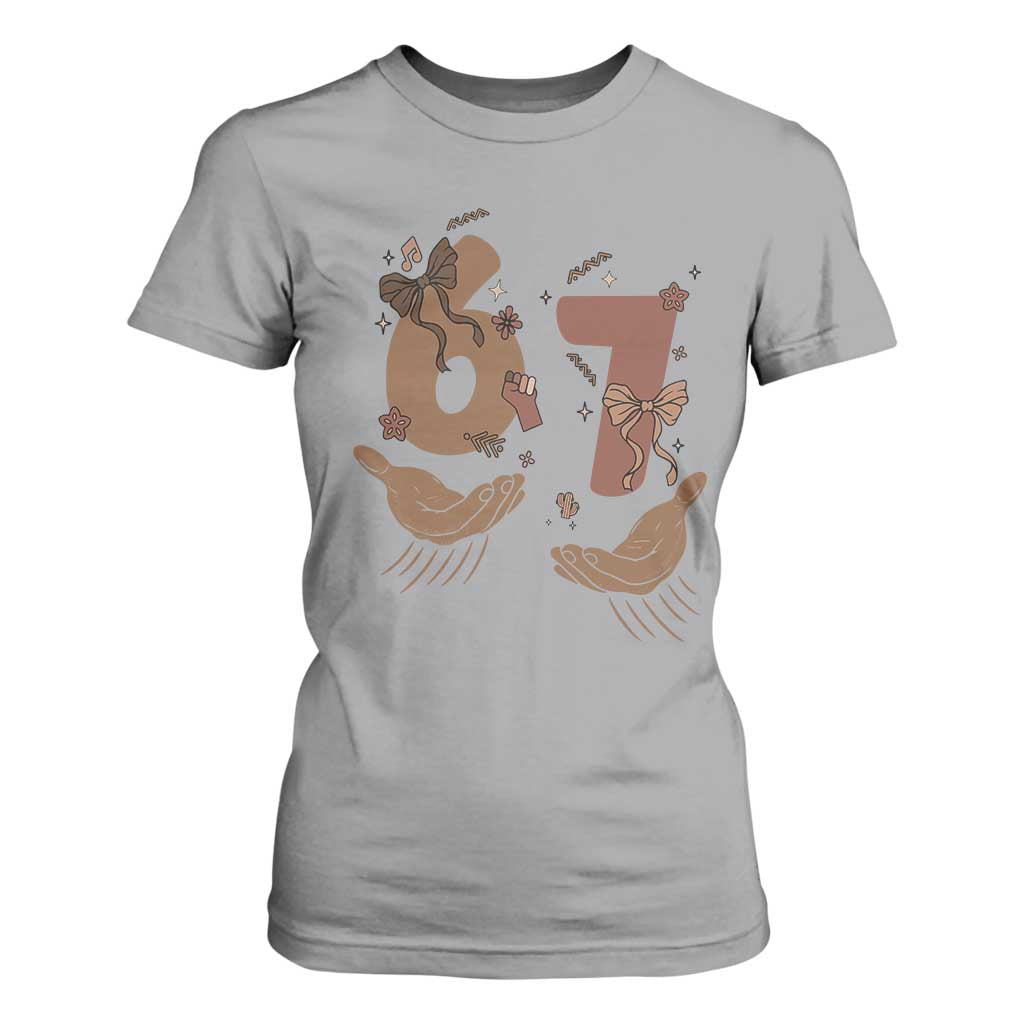 Funny Six Seven Meme T Shirt For Women Black History Women Gift