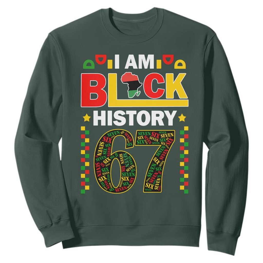 67 Meme Black History Month Sweatshirt African American Pride