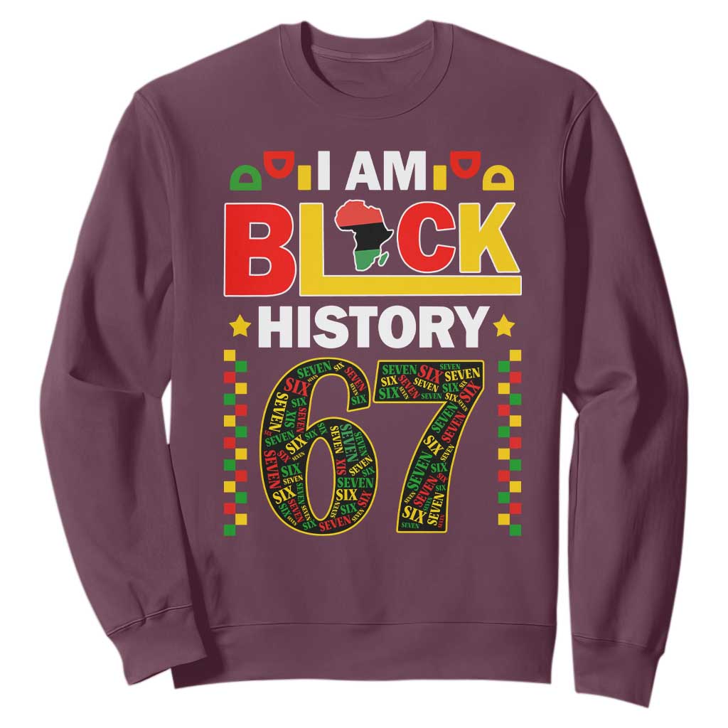67 Meme Black History Month Sweatshirt African American Pride