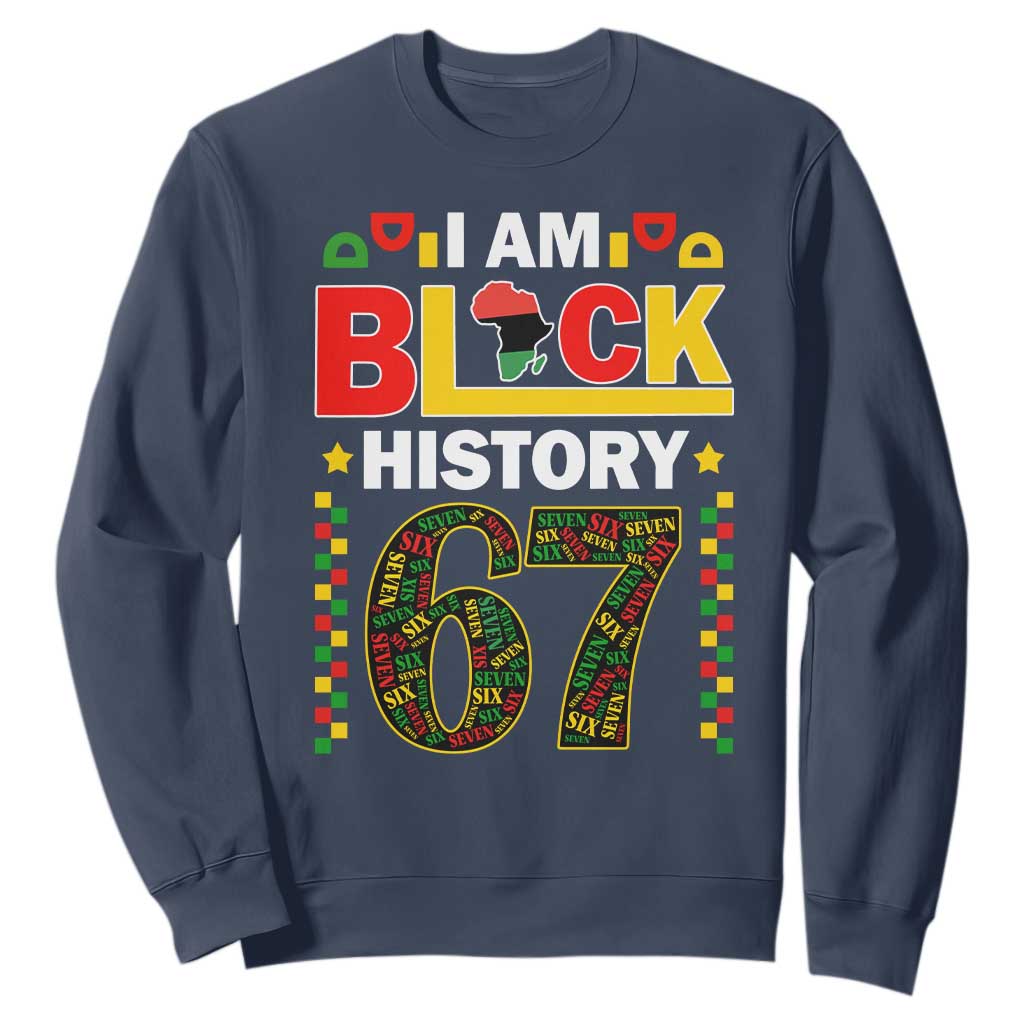 67 Meme Black History Month Sweatshirt African American Pride