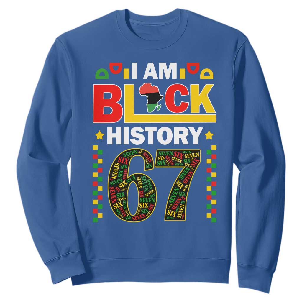 67 Meme Black History Month Sweatshirt African American Pride