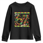 Funny Six Seven Meme Youth Sweatshirt Pan African Culture Gift