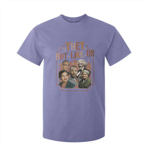 They Not Like Us T Shirt For Kid African American History Leaders