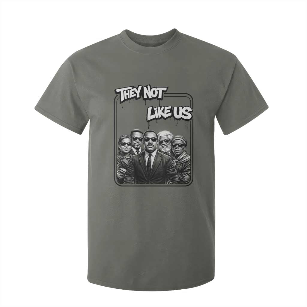 Vintage African American Heroes T Shirt For Kid They Not Like Us