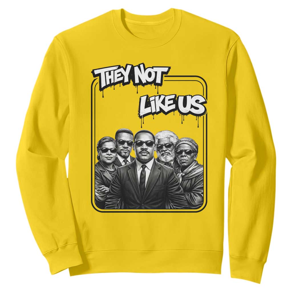 Vintage African American Heroes Sweatshirt They Not Like Us