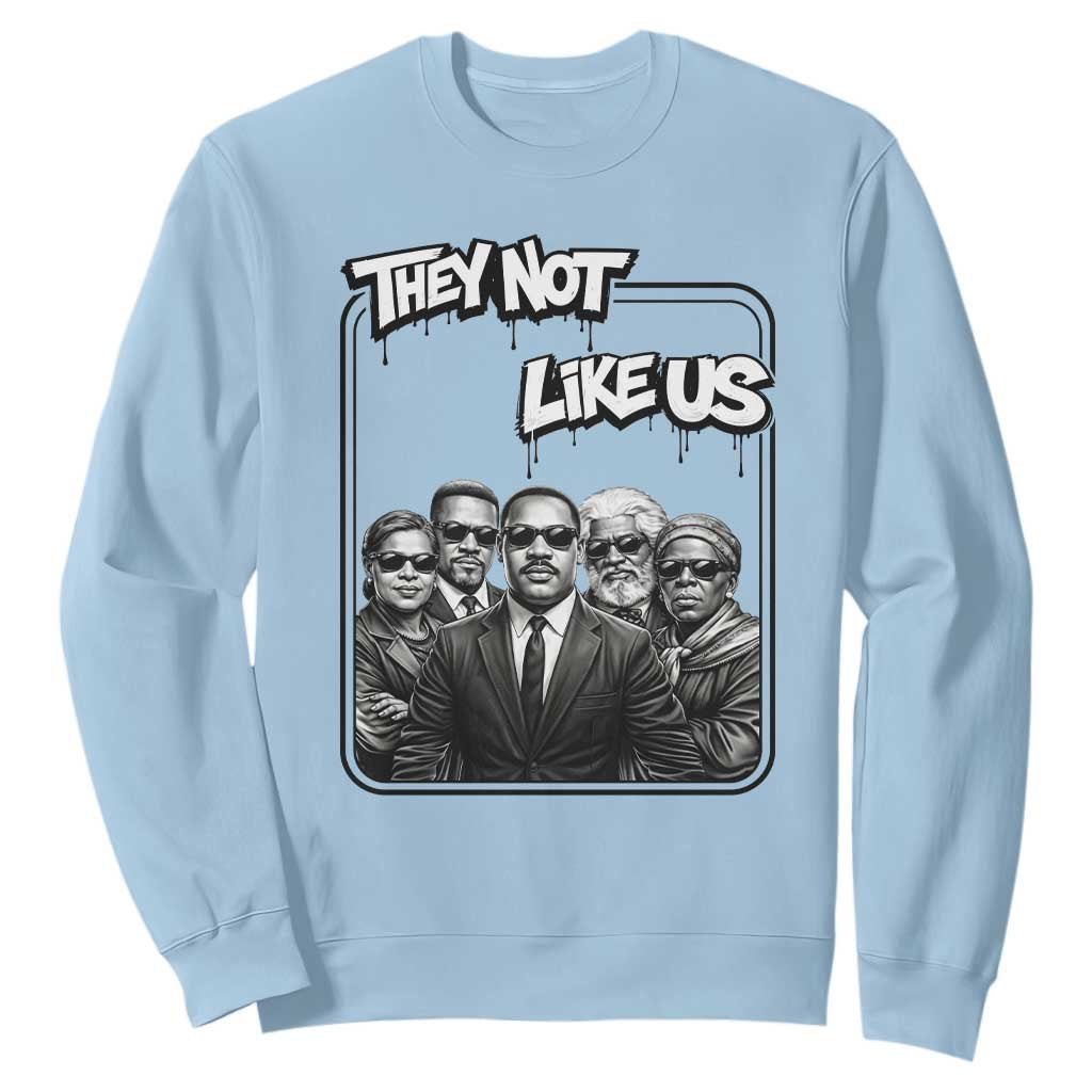 Vintage African American Heroes Sweatshirt They Not Like Us