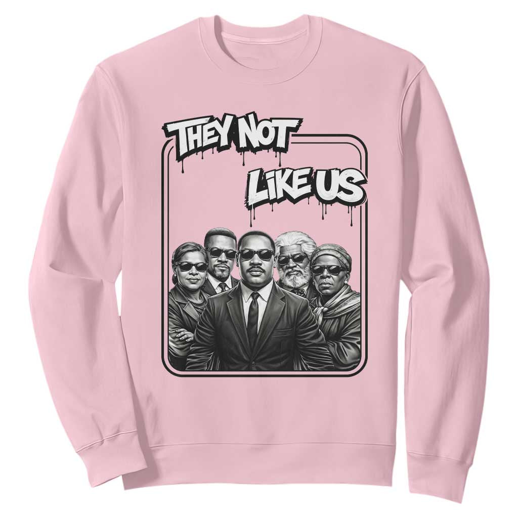 Vintage African American Heroes Sweatshirt They Not Like Us