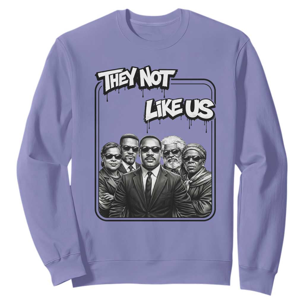 Vintage African American Heroes Sweatshirt They Not Like Us