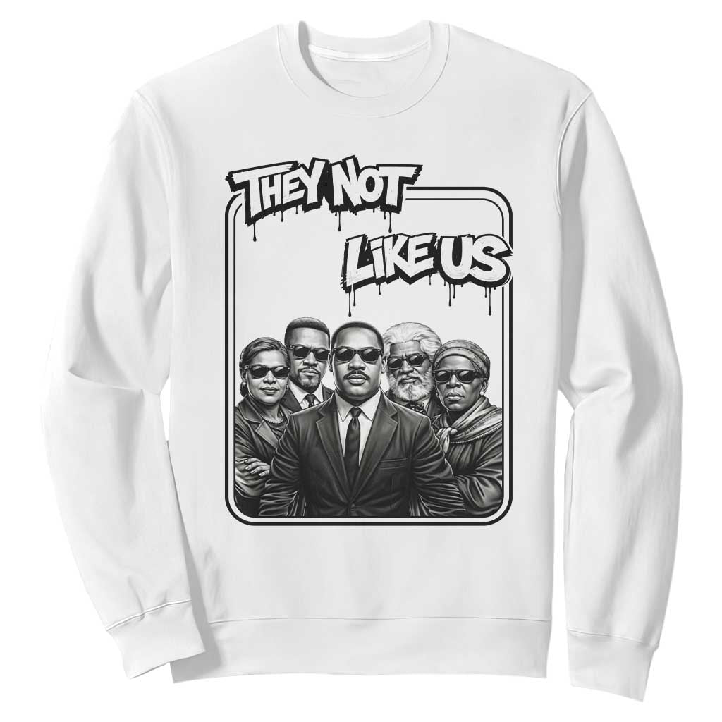 Vintage African American Heroes Sweatshirt They Not Like Us