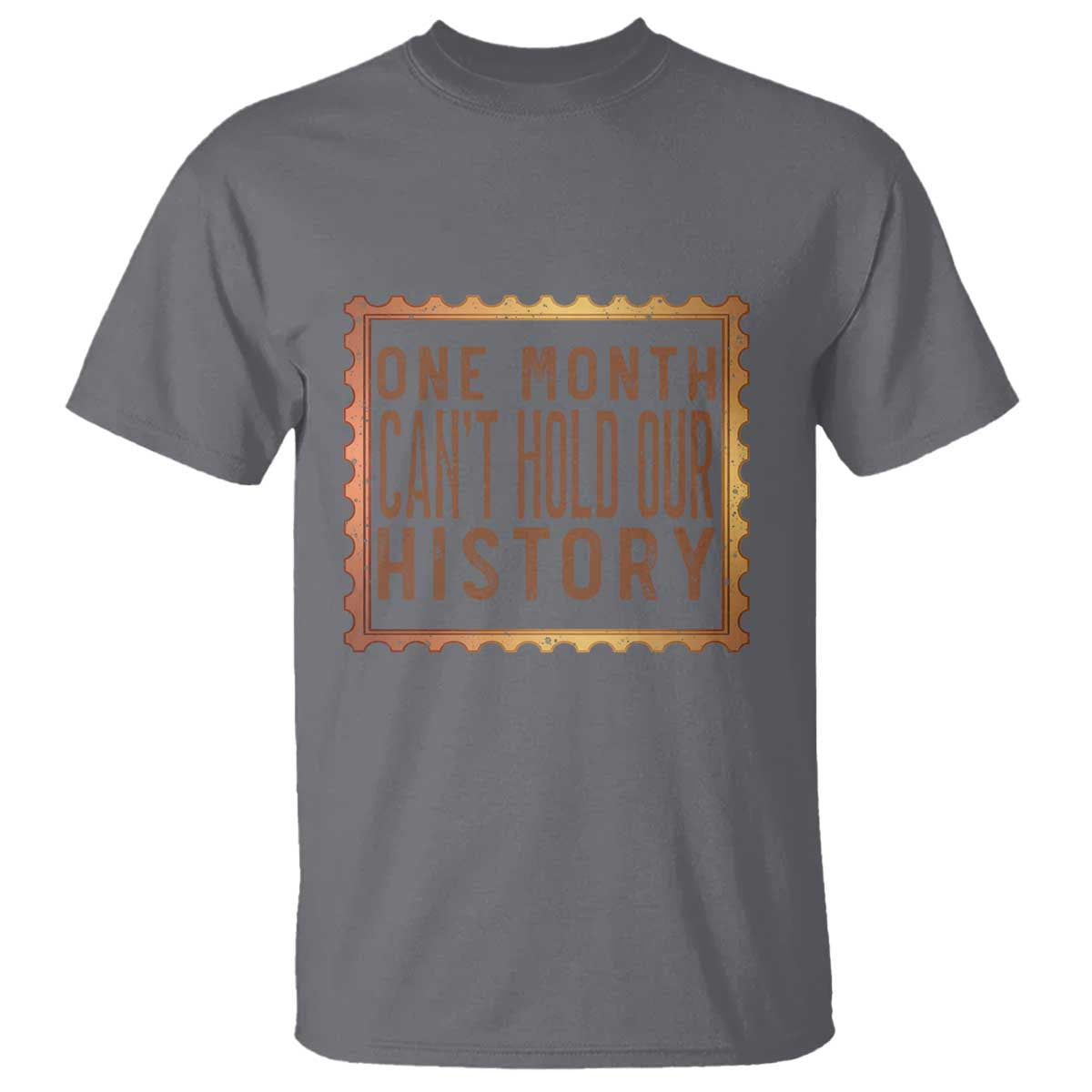 One Month Cannot Hold Our History T Shirt African American Gift