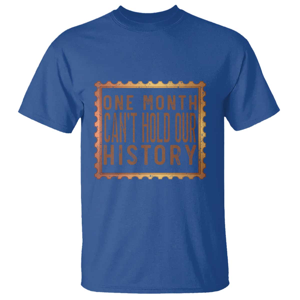 One Month Cannot Hold Our History T Shirt African American Gift