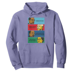 African American Leaders History Quote Gift Hoodie