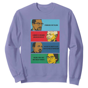 African American Leaders History Quote Gift Sweatshirt