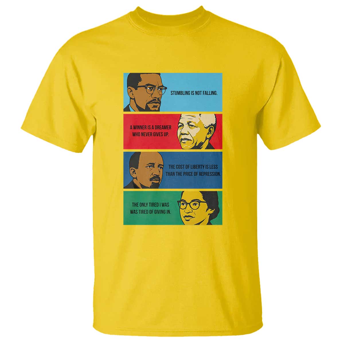 African American Leaders History Quote Gift T Shirt