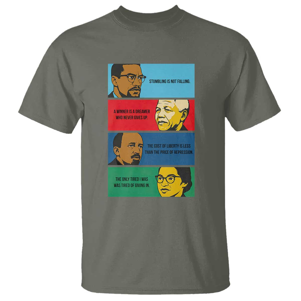 African American Leaders History Quote Gift T Shirt