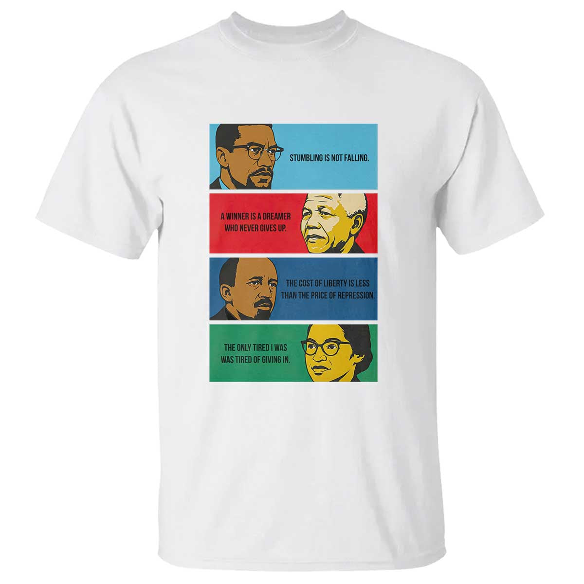 African American Leaders History Quote Gift T Shirt