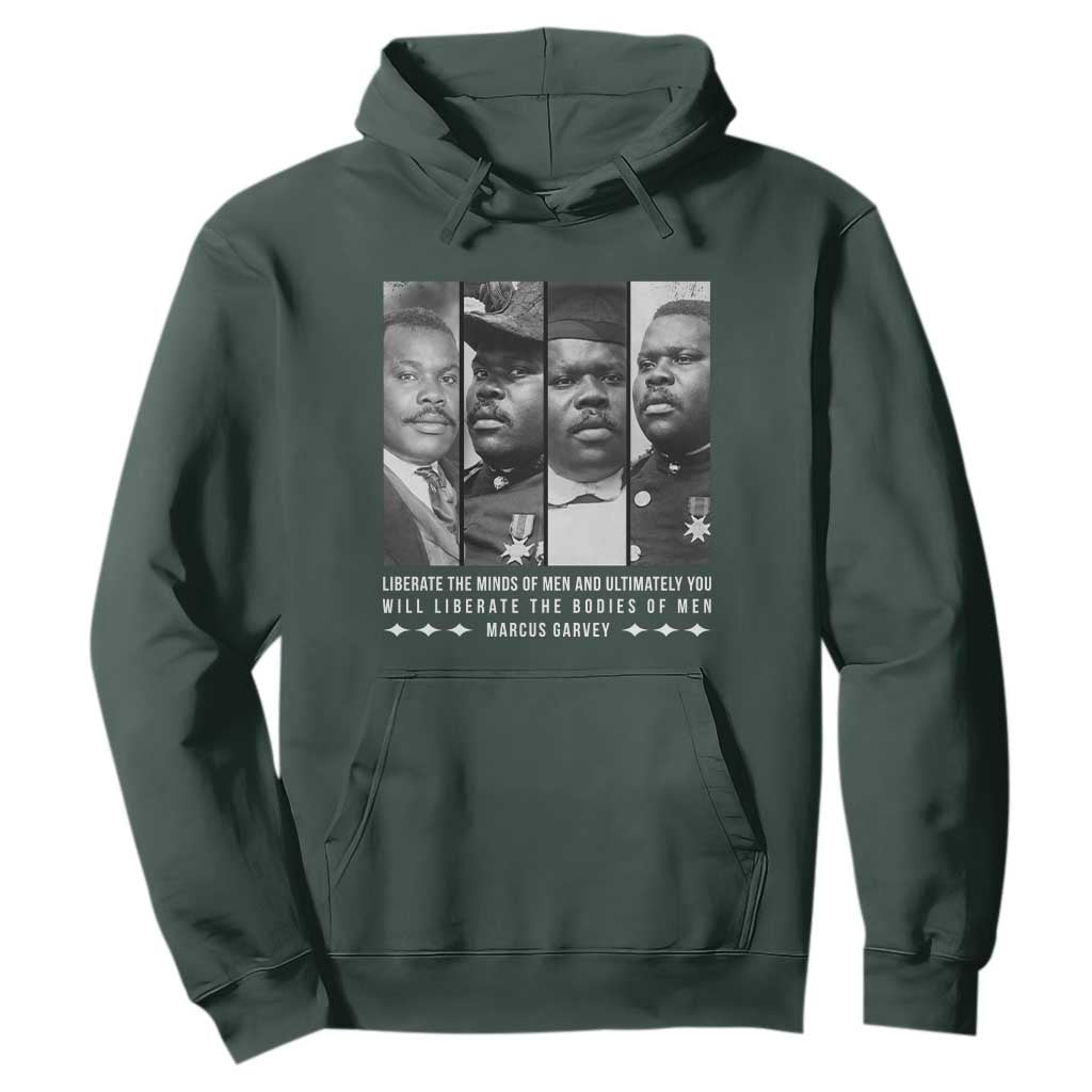 Marcus Garve Quote Hoodie Liberate The Minds Of Men