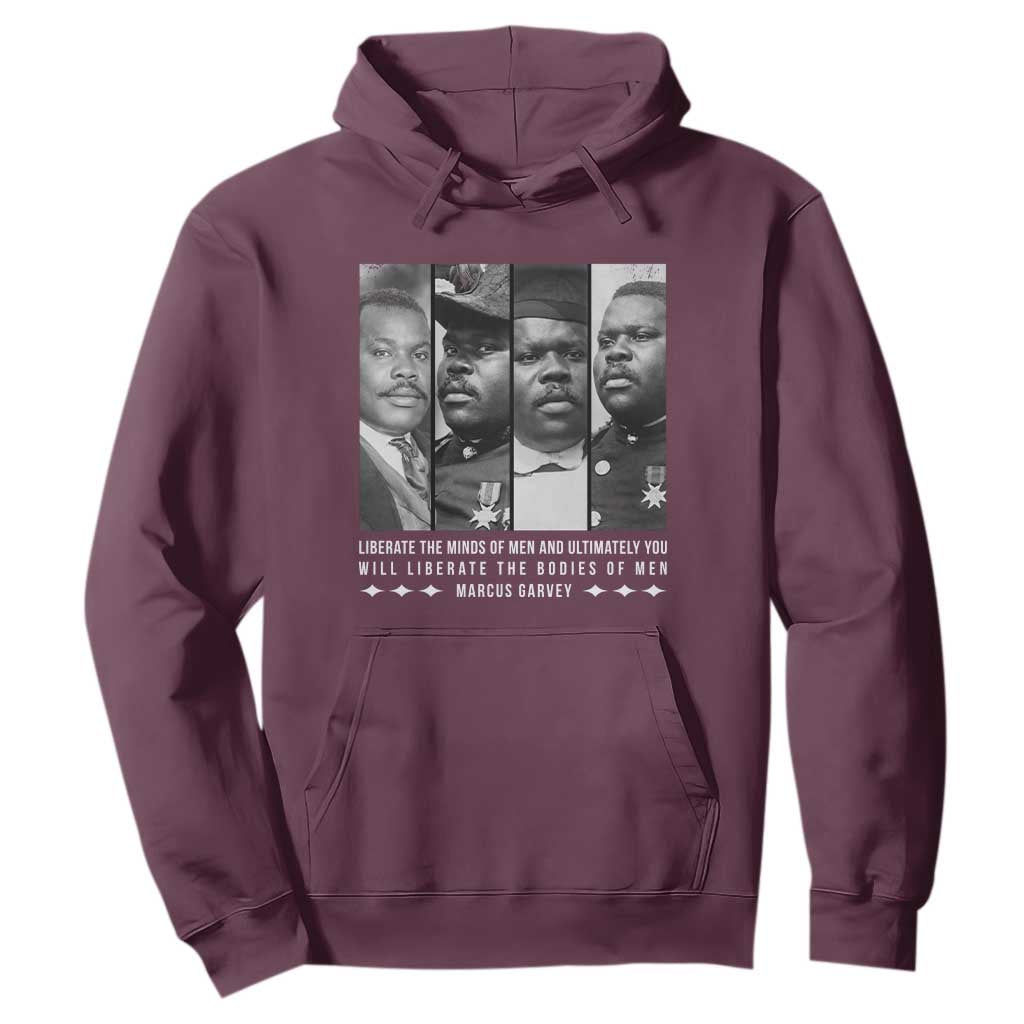 Marcus Garve Quote Hoodie Liberate The Minds Of Men