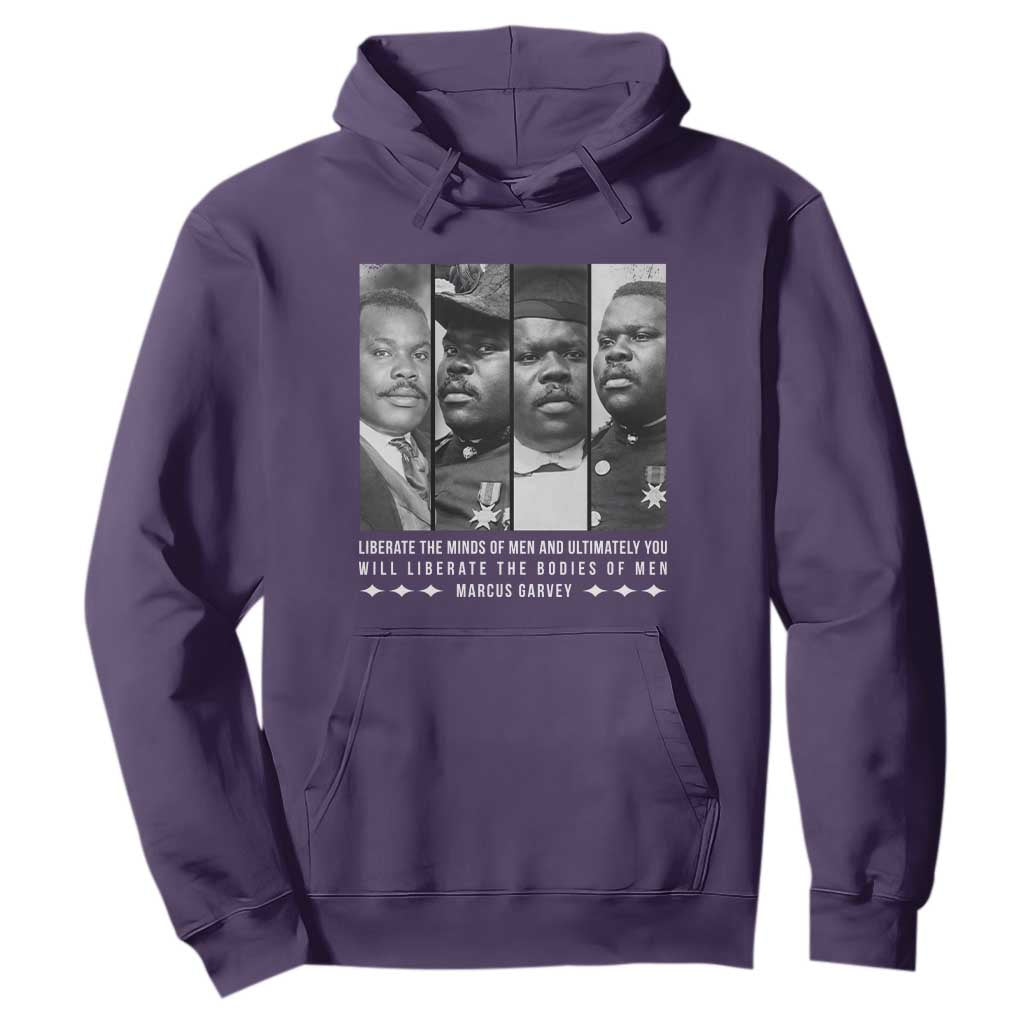 Marcus Garve Quote Hoodie Liberate The Minds Of Men