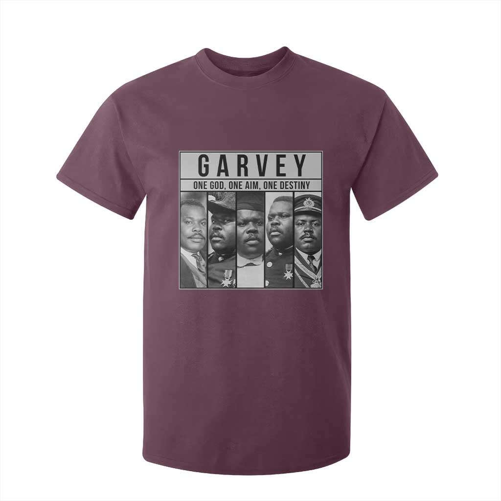 Marcus Garvey Quote T Shirt For Kid One God One Aim One Destiny