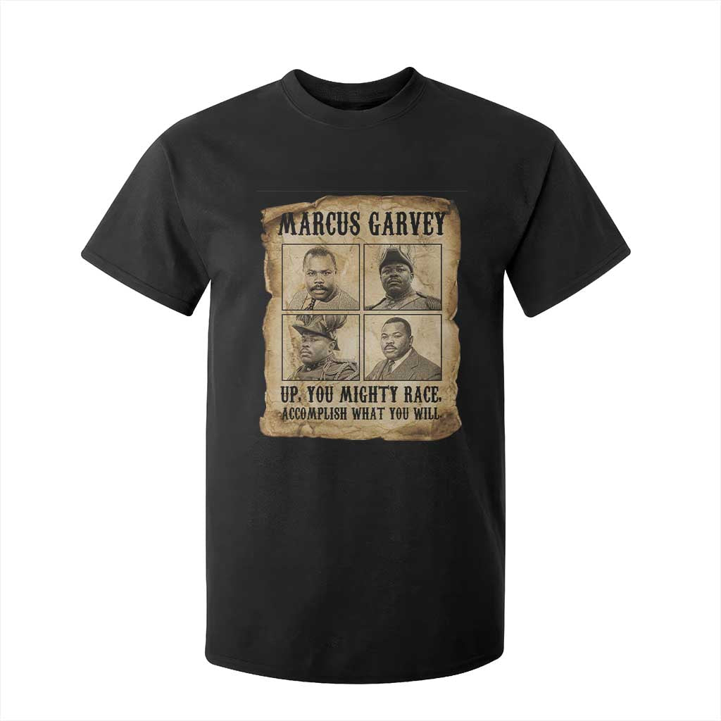 Vintage Marcus Garvey T Shirt For Kid Up You Mighty Race Quote