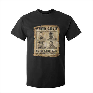 Vintage Marcus Garvey T Shirt For Kid Up You Mighty Race Quote