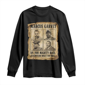 Vintage Marcus Garvey Long Sleeve Shirt Up You Mighty Race Quote