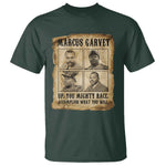 Vintage Marcus Garvey T Shirt Up You Mighty Race Quote