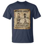 Vintage Marcus Garvey T Shirt Up You Mighty Race Quote